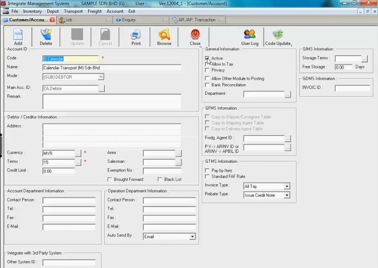 GIMSAccountActiveStatus G Software Solution Sdn Bhd