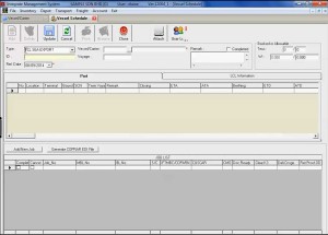 Create Vesse Schedule Type | G Software Solution Sdn Bhd | Klang | Malaysia