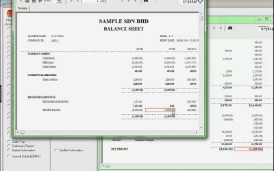 GAMS Profit/Loss VS Retained Earning