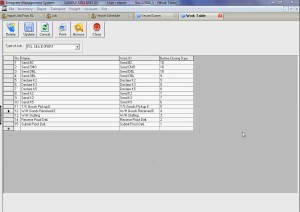 GIMS Work Table Create | G Software Solution Sdn Bhd | Klang Valley | Malaysia